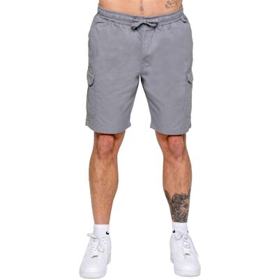 Kruze By Enzo Kruze Herren Cargo Shorts Hellgrau 2XL Kruze By Enzo Kruze Herren Cargo Shorts Hellgrau 2XL