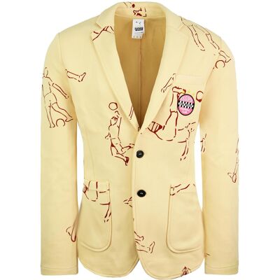 Puma x Kidsuper Studios Langer Blazer -Ärmel Herren Honig maßgeschneiderte Jacke 598436 12 Rot L Puma x Kidsuper Studios Langer Blazer -Ärmel Herren Honig maßgeschneiderte Jacke 598436 12 Rot L