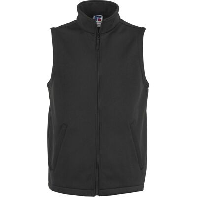 Russell Athletic Russell Smart Herren Softshell-Weste (schwarz) Schwarz S Russell Athletic Russell Smart Herren Softshell-Weste (schwarz) Schwarz S
