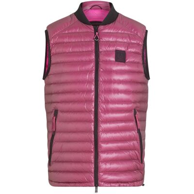 Chaleco de Belstaff Airframe Farbe Rosa Neon brillante mit Cierre Rosa L Chaleco de Belstaff Airframe Farbe Rosa Neon brillante mit Cierre Rosa L