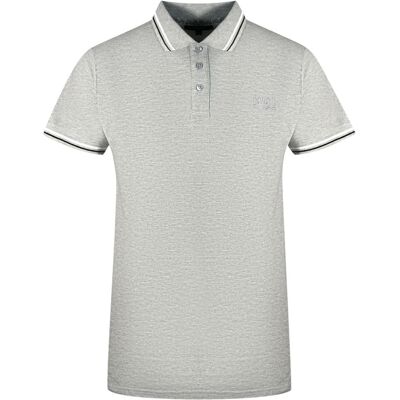 Cavalli Class Zwillingskragen Polo-Shirt Grau Grau M Cavalli Class Zwillingskragen Polo-Shirt Grau Grau M