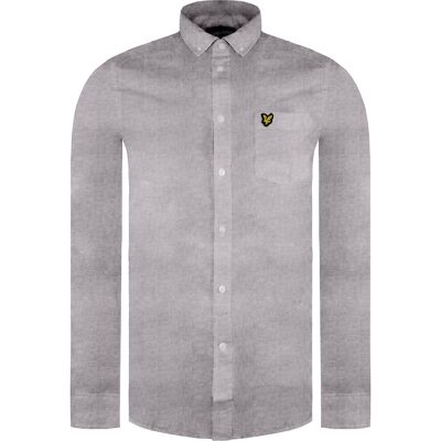Lyle & Scott Langarm Regular Fit Leichtes Herren Oxford Hemd LW1302VTR Z835 Braun 2XL Lyle & Scott Langarm Regular Fit Leichtes Herren Oxford Hemd LW1302VTR Z835 Braun 2XL