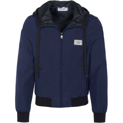 Dolce & Gabbana Jacke Blau ES 46 Dolce & Gabbana Jacke Blau ES 46