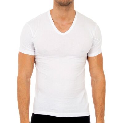 Abanderado Aktuelles Kurzarm-T-Shirt 0508 Mann Weiß M Abanderado Aktuelles Kurzarm-T-Shirt 0508 Mann Weiß M