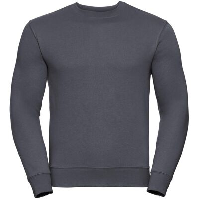 Russell Athletic Russell Herren Authentic Sweatshirt, schmaler Schnitt (Anthrazit) Dunkelgrau L Russell Athletic Russell Herren Authentic Sweatshirt, schmaler Schnitt (Anthrazit) Dunkelgrau L