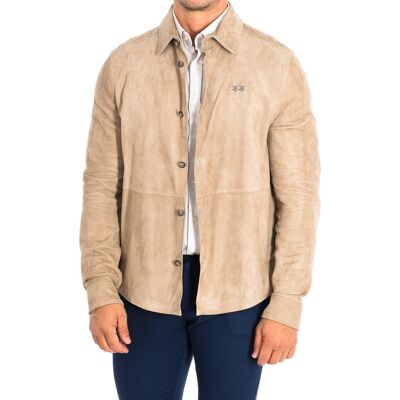 LA MARTINA Lederjacke RML004-LT102 Mann Beige L LA MARTINA Lederjacke RML004-LT102 Mann Beige L