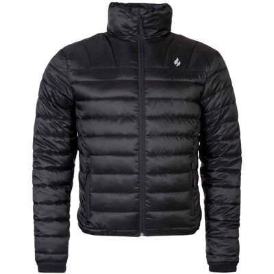 Heat Holders Thermische wasserdichte Fleece gefütterte Herren Pufferjacke Mantel in einer Tasche Schwarz XS Heat Holders Thermische wasserdichte Fleece gefütterte Herren Pufferjacke Mantel in einer Tasche Schwarz XS
