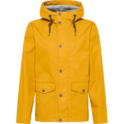 Mo Regenjacke mit Innenprint Herren Senf Senf L Mo Regenjacke mit Innenprint Herren Senf Senf L