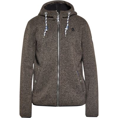 Schmuddelwedda Strickfleeceblouson Herren grau melange Grau S Schmuddelwedda Strickfleeceblouson Herren grau melange Grau S