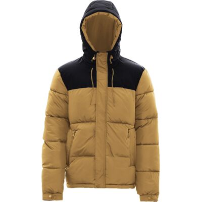 Mo Wattierte Steppjacke Herren Kamel Schwarz Kamel L Mo Wattierte Steppjacke Herren Kamel Schwarz Kamel L