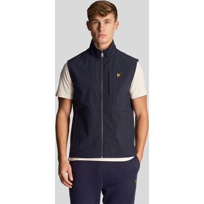 Lyle & Scott Softshell-Gilet für Herren in Marineblau Marine L Lyle & Scott Softshell-Gilet für Herren in Marineblau Marine L