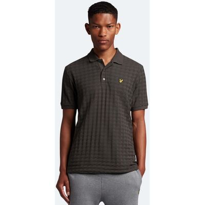 Lyle & Scott Argyle Polohemd in Grau Grau S Lyle & Scott Argyle Polohemd in Grau Grau S