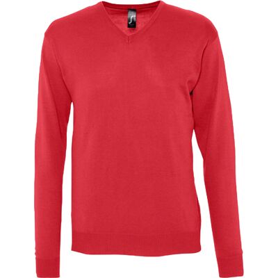 SOLS - "Galaxy" Pullover V-Ausschnitt für Herren () Rot 2XL SOLS - "Galaxy" Pullover V-Ausschnitt für Herren () Rot 2XL