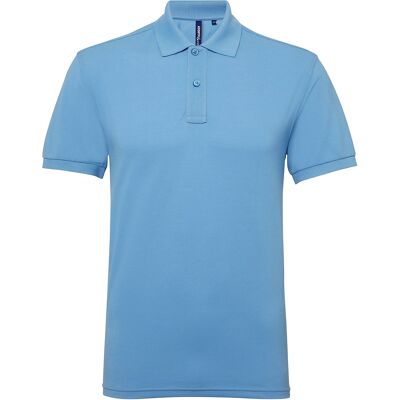 Asquith & Fox Herren Kurzarm Performance Blend Polo Shirt (Kornblume) Gelb L Asquith & Fox Herren Kurzarm Performance Blend Polo Shirt (Kornblume) Gelb L