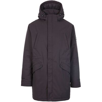 Trespass Mens Caleb DLX wasserdichte Jacke (dunkelgrau) Grau XS Trespass Mens Caleb DLX wasserdichte Jacke (dunkelgrau) Grau XS