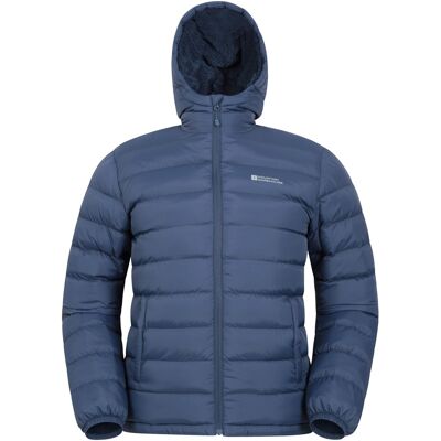 Mountain Warehouse Mens Seasons Kunstfell gefüttert gepolsterte Jacke (Navy) Marine L Mountain Warehouse Mens Seasons Kunstfell gefüttert gepolsterte Jacke (Navy) Marine L