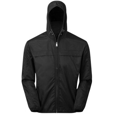 Asquith & Fox Herren Shell Lightweight Jacke (Schwarz) Schwarz L Asquith & Fox Herren Shell Lightweight Jacke (Schwarz) Schwarz L