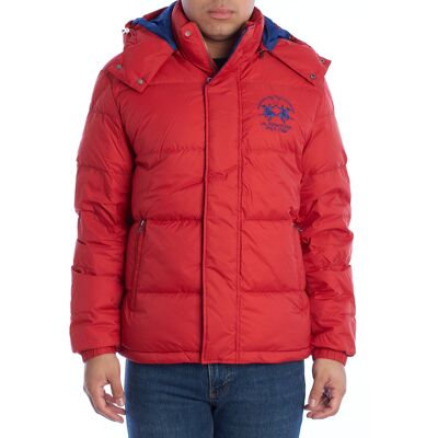 LA MARTINA Wattierte Jacke XMO016-PA076 Herren Rot L LA MARTINA Wattierte Jacke XMO016-PA076 Herren Rot L