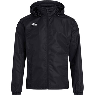 Canterbury Herren Club Wasserdichte Jacke (Schwarz) Schwarz L Canterbury Herren Club Wasserdichte Jacke (Schwarz) Schwarz L