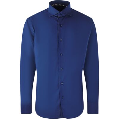 Marineblaues Langarmhemd mit Aquascutum-Markenlogo Marine XS Marineblaues Langarmhemd mit Aquascutum-Markenlogo Marine XS