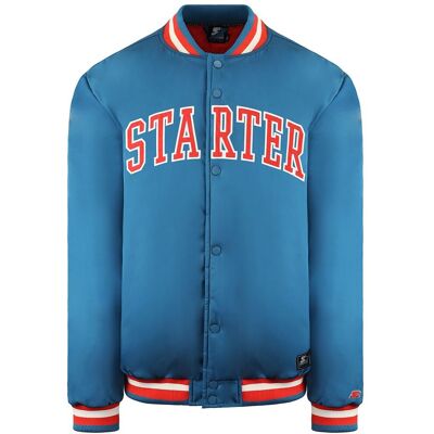 Starter Winfred Herren Teal Bomberjacke Blaugrün M Starter Winfred Herren Teal Bomberjacke Blaugrün M