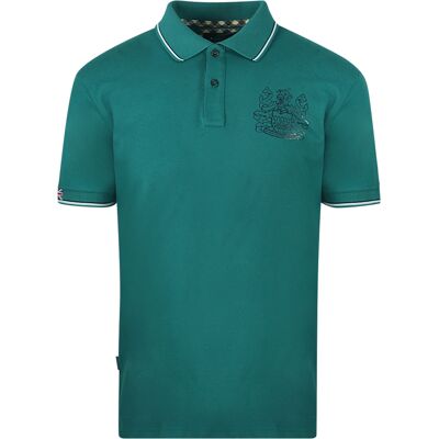 Aquascutum Aldis Wappen Grünes Poloshirt Grün M Aquascutum Aldis Wappen Grünes Poloshirt Grün M