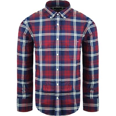 Eden Park Paris regulärer Herren Oxford -Hemd Rot S Eden Park Paris regulärer Herren Oxford -Hemd Rot S