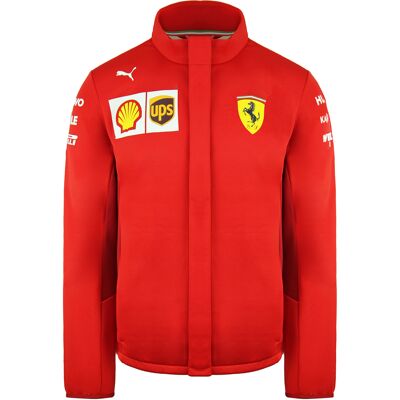 Puma Scuderia Ferrari Langarm Zip Up Red Mens Softshell Jacke 763021 02 Rot XS Puma Scuderia Ferrari Langarm Zip Up Red Mens Softshell Jacke 763021 02 Rot XS