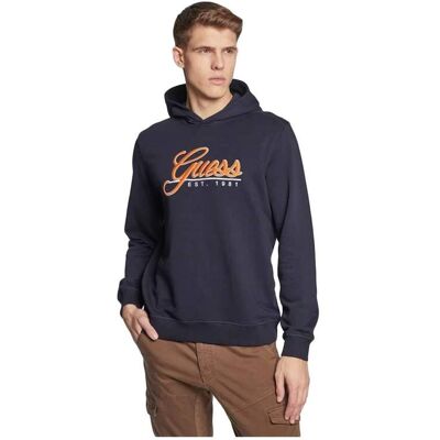 Sweat Guess Herren Beau Blau M Sweat Guess Herren Beau Blau M