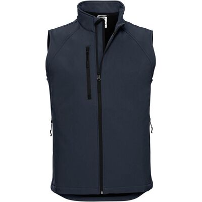 Russell Athletic Russell Herren Soft-Shell-Weste, 3-lagig (Marineblau) Marine XL Russell Athletic Russell Herren Soft-Shell-Weste, 3-lagig (Marineblau) Marine XL