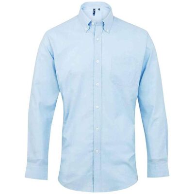 Premier - "Signature" Formelles Hemd für Herren Langärmlig (Hellblau) Blau 23 Premier - "Signature" Formelles Hemd für Herren Langärmlig (Hellblau) Blau 23
