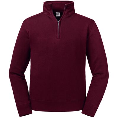 Russell Athletic Russell - "Authentic" Sweatshirt mit kurzem Reißverschluss für Herren (Burgunderrot) Burgund 2XL Russell Athletic Russell - "Authentic" Sweatshirt mit kurzem Reißverschluss für Herren (Burgunderrot) Burgund 2XL