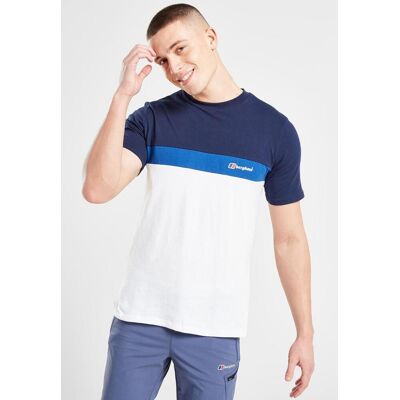 Berghaus Herren Triple Drop Color Block T-Shirt Weiß S Berghaus Herren Triple Drop Color Block T-Shirt Weiß S