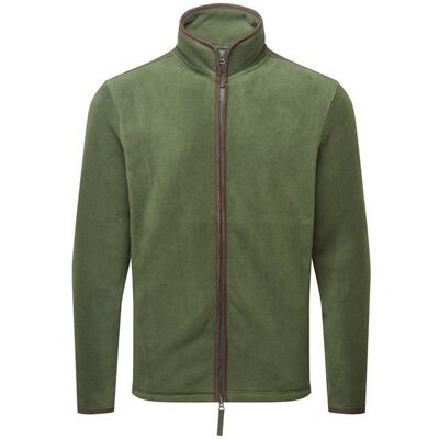 Premier Mens Artisan Fleece-Jacke (Moosgrün/Braun) Grün L Premier Mens Artisan Fleece-Jacke (Moosgrün/Braun) Grün L