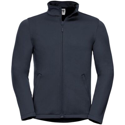 Russell Athletic Russell Herren Smart Softshell-Jacke (Dunkelblau) Marine M Russell Athletic Russell Herren Smart Softshell-Jacke (Dunkelblau) Marine M