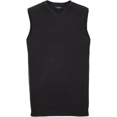 Russell Athletic Russell Collection - Sweatshirt V-Ausschnitt für Herren Ärmellos (Schwarz) Schwarz XS Russell Athletic Russell Collection - Sweatshirt V-Ausschnitt für Herren Ärmellos (Schwarz) Schwarz XS