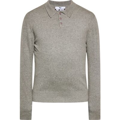 Mo Strickjacke Herren GRAU MELANGE Grau L Mo Strickjacke Herren GRAU MELANGE Grau L