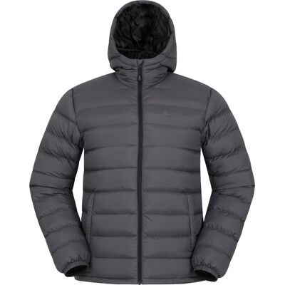 Mountain Warehouse - "Seasons II" Steppjacke für Herren (Grau) Grau 2XS Mountain Warehouse - "Seasons II" Steppjacke für Herren (Grau) Grau 2XS