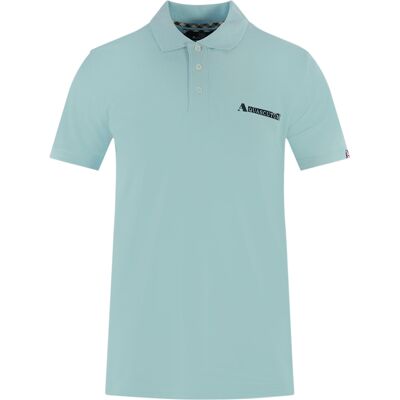 Aquascutum Boxed Logo Hellblaues Poloshirt Hellblau S Aquascutum Boxed Logo Hellblaues Poloshirt Hellblau S