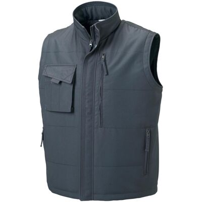 Russell Athletic Russell Herren Weste / Windweste (Grau) Dunkelgrau 2XL Russell Athletic Russell Herren Weste / Windweste (Grau) Dunkelgrau 2XL