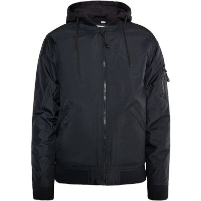 Mo Bomberjacke Herren Schwarz Schwarz XL Mo Bomberjacke Herren Schwarz Schwarz XL