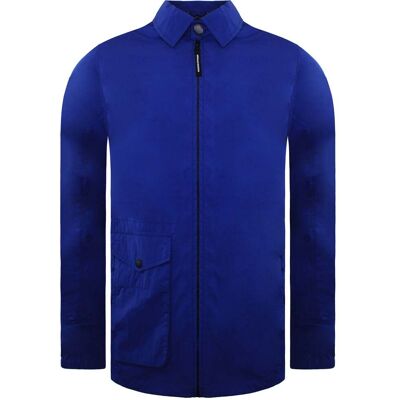 Weekend Offender Granville Herren Blaue Jacke Blau 2XL Weekend Offender Granville Herren Blaue Jacke Blau 2XL