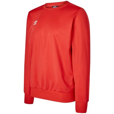 Umbro Herren Polyester Sweatshirt (Zinnoberrot) Rot S Umbro Herren Polyester Sweatshirt (Zinnoberrot) Rot S
