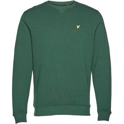 Lyle & Scott Pullover Sweatshirt mit Rundhalsausschnitt Grün Grün M Lyle & Scott Pullover Sweatshirt mit Rundhalsausschnitt Grün Grün M