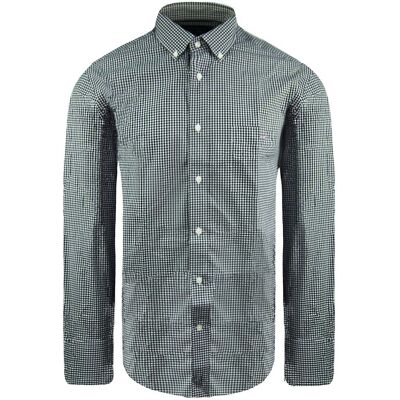 Eden Park Regular Herren Oxford-Hemd in Marineblau/Weiß Grün S Eden Park Regular Herren Oxford-Hemd in Marineblau/Weiß Grün S