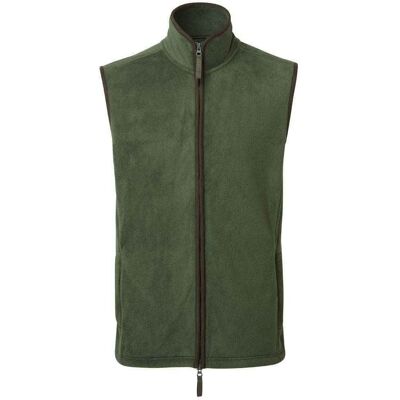 Premier Mens Artisan Fleece-Weste (Moosgrün/Braun) Grün 2XL Premier Mens Artisan Fleece-Weste (Moosgrün/Braun) Grün 2XL