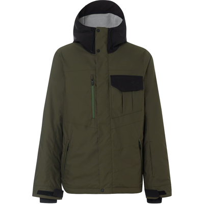 Oakley Division Evo Insula 2L 10k Zip Up Khaki Herrenjacke 412786 86V Grün S Oakley Division Evo Insula 2L 10k Zip Up Khaki Herrenjacke 412786 86V Grün S