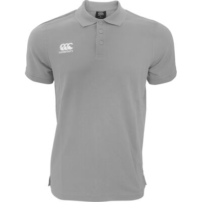 Canterbury Herren Waimak Kurzarm Pique Polo Shirt (Grau meliert) Grau 2XL Canterbury Herren Waimak Kurzarm Pique Polo Shirt (Grau meliert) Grau 2XL