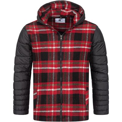 Rock Creek Winterjacke Rot Rot M Rock Creek Winterjacke Rot Rot M