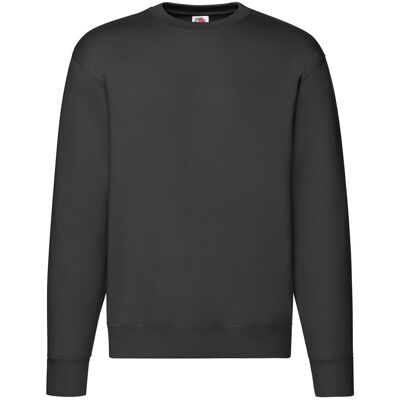 Fruit of the Loom Herren Premium Set-in Sweatshirt (Schwarz) Schwarz M Fruit of the Loom Herren Premium Set-in Sweatshirt (Schwarz) Schwarz M
